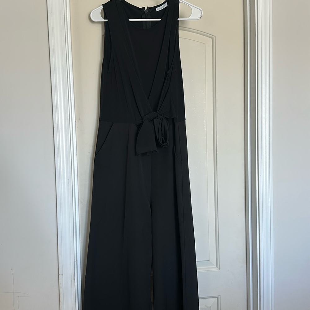 Black wide leg women’s jumpsuit